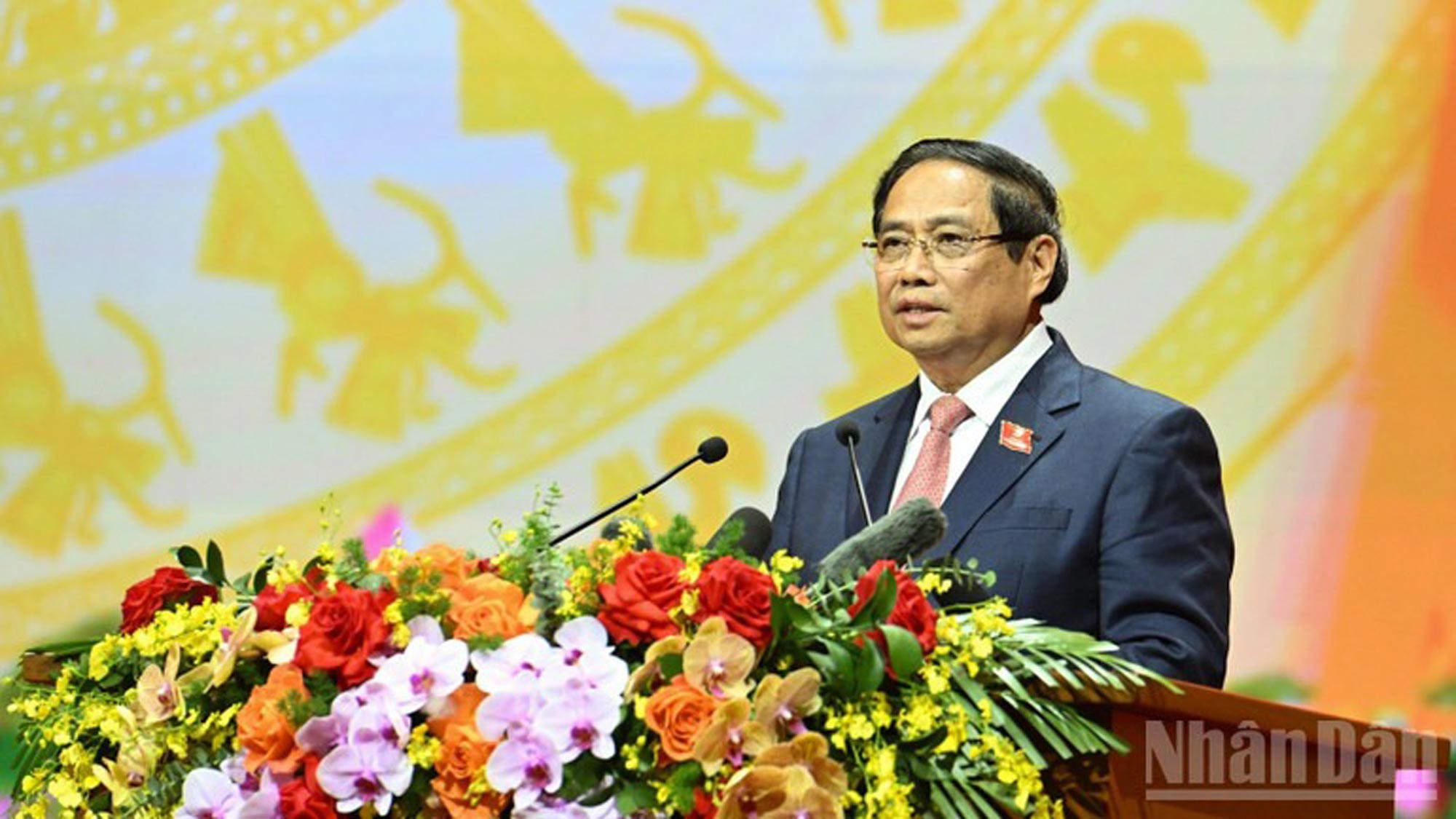 Thủ tướng Chính phủ Phạm Minh Chính phát biểu ý kiến. Ảnh: TRẦN HẢI