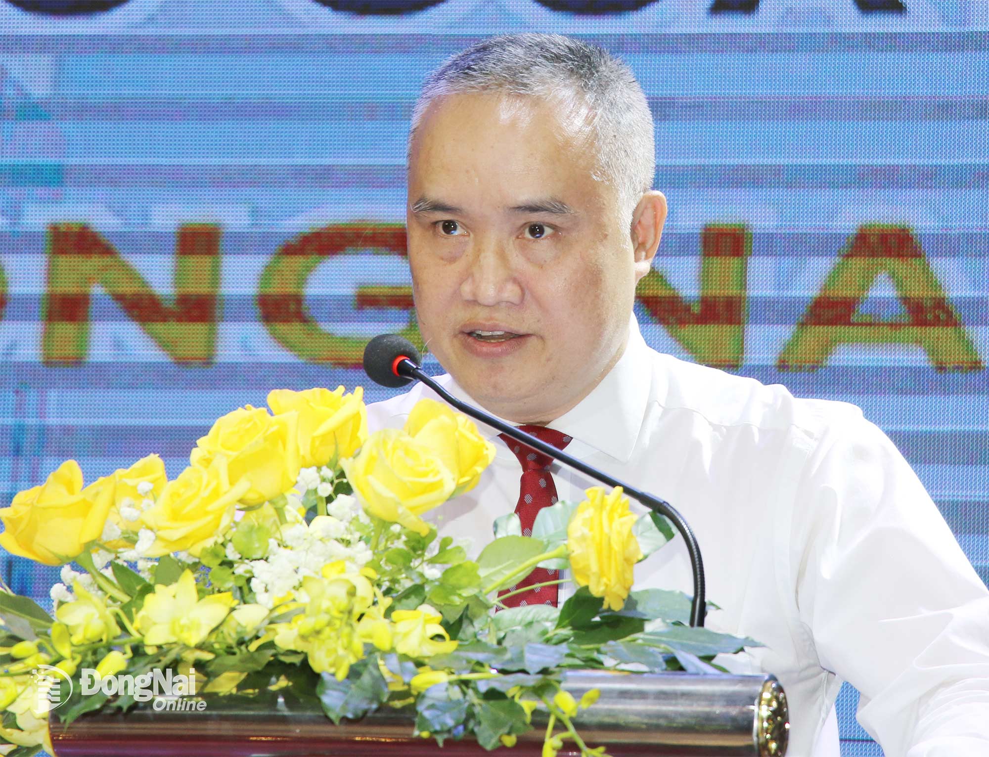 Phó Giám đốc Ngân hàng Nhà nước chi nhánh khu vực 2 Nguyễn Đức Lệnh. Ảnh: Hải Quân