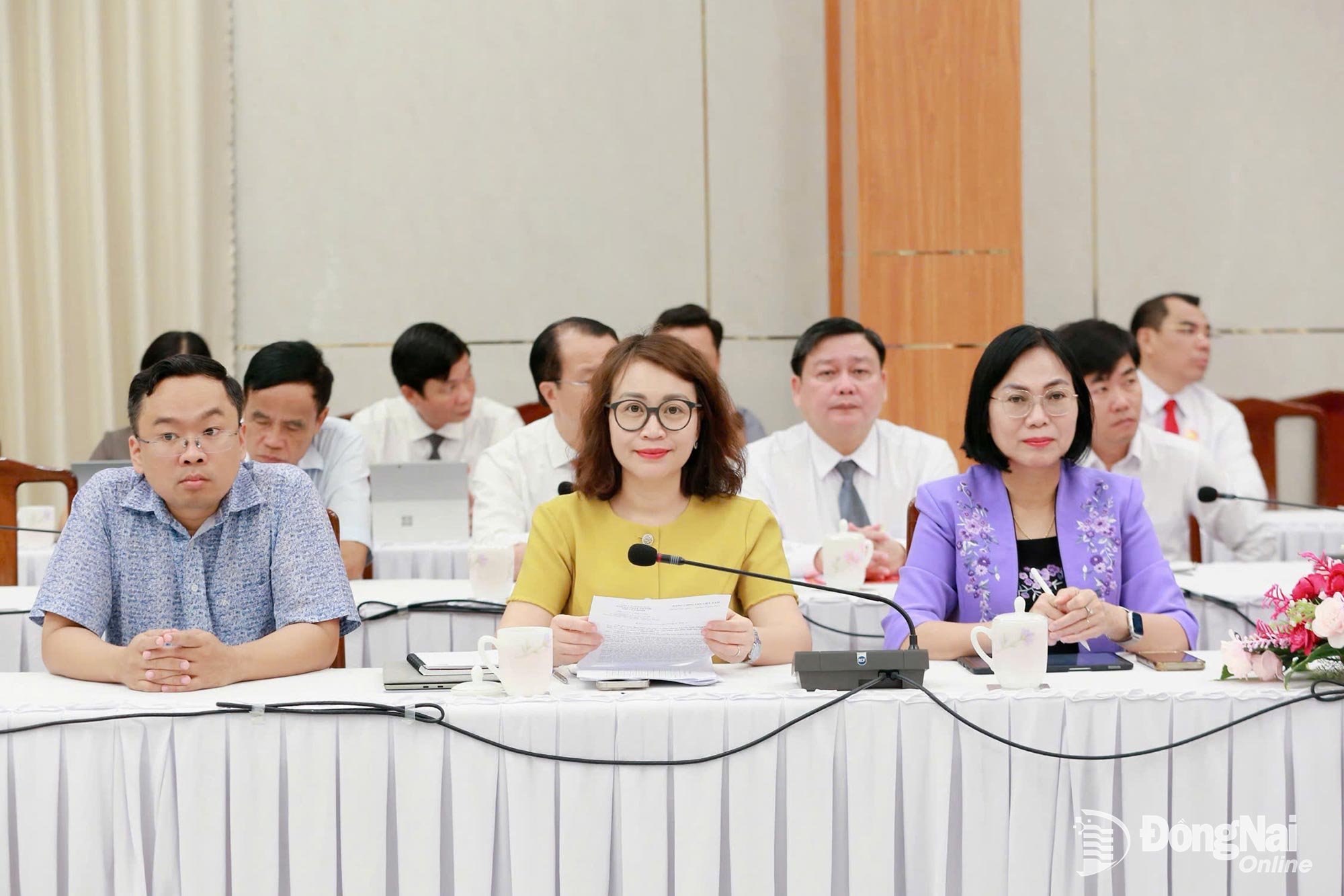 Các đại biểu dự hội nghị. Ảnh: Huy Anh