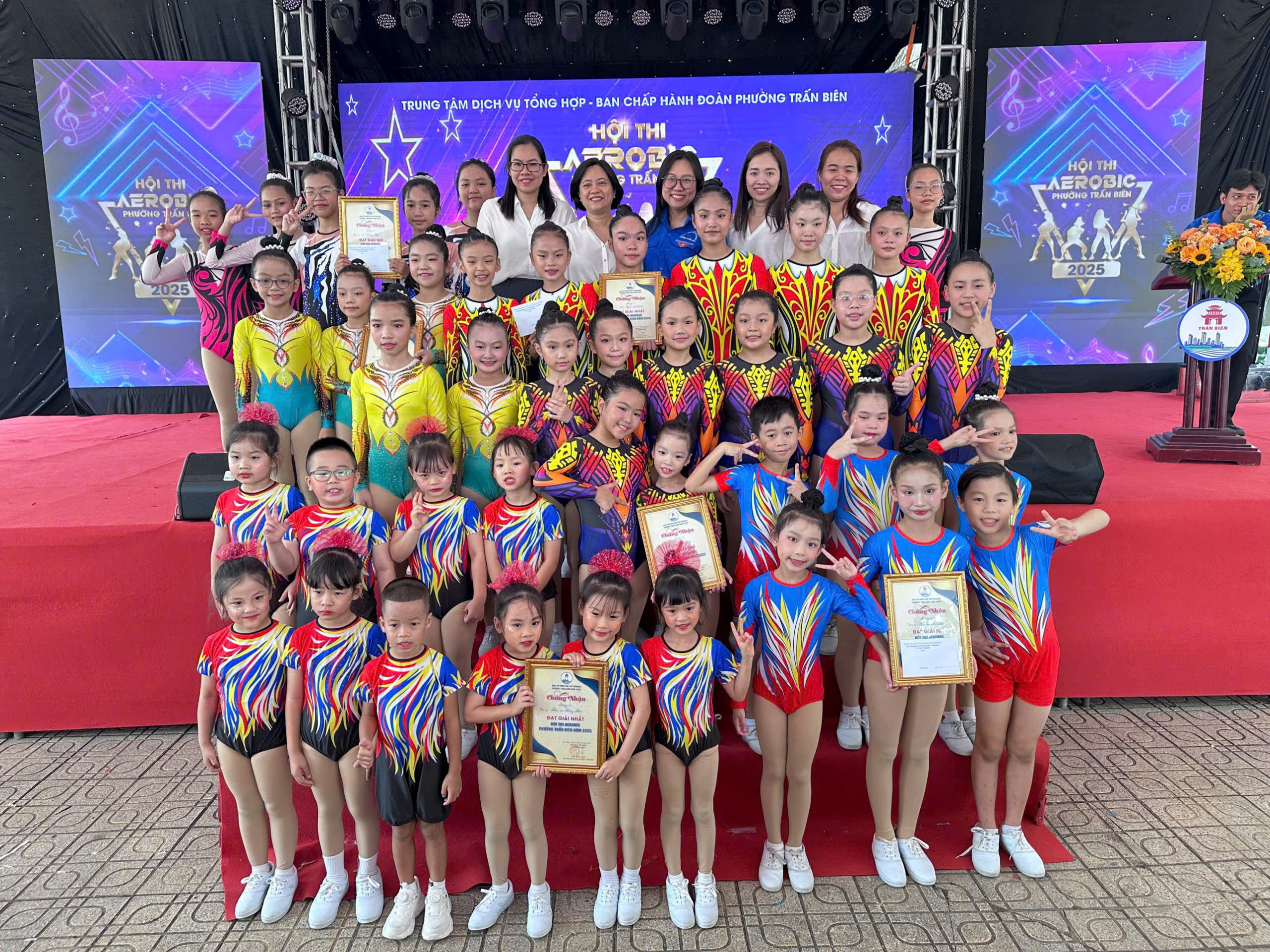 Phường Trấn Biên tổ chức Hội thi Aerobic năm 2025: Sân chơi thể thao sôi nổi cho học sinh các cấp