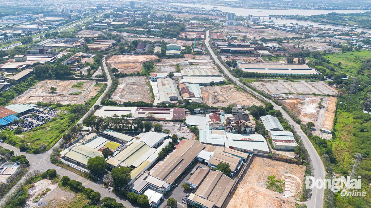 Khu vực 2 ưu tiên thực hiện bồi thường để làm khu đô thị - chính trị - hành chính rộng 103,5ha, đã giải phóng mặt bằng 71ha (tương đương 69% diện tích). Ảnh: Minh Tài