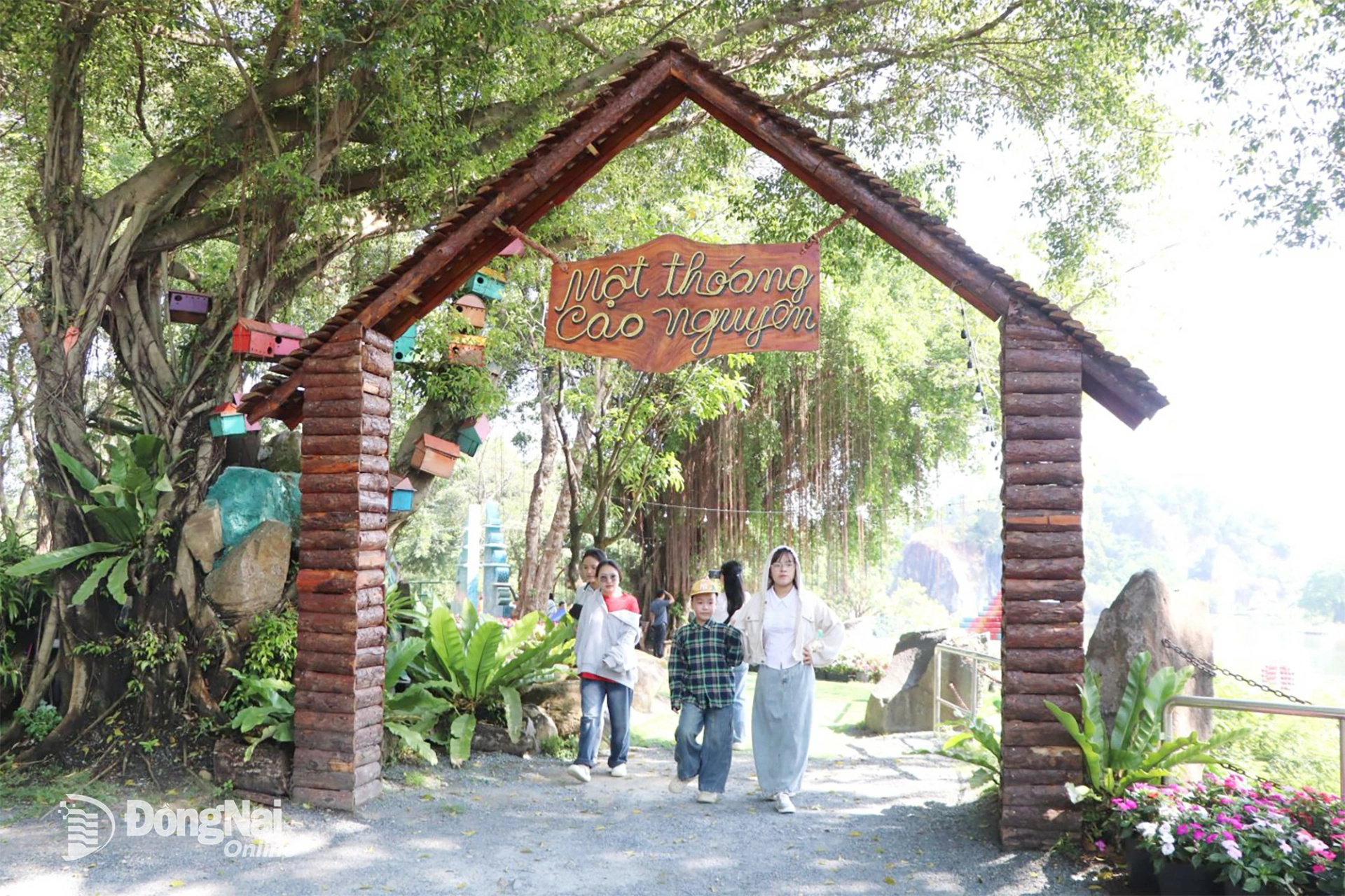 Một trong những không gian mới tại Khu du lịch Bửu Long. Ảnh: Ngọc Liên