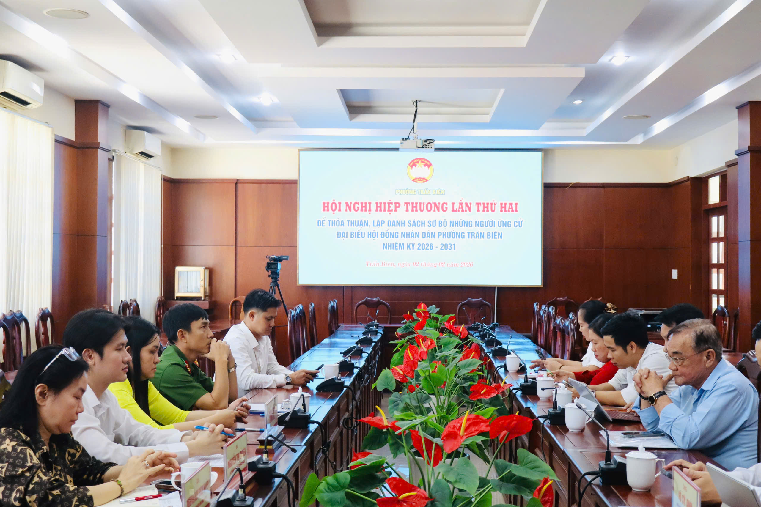 Quang cảnh buổi hội nghị