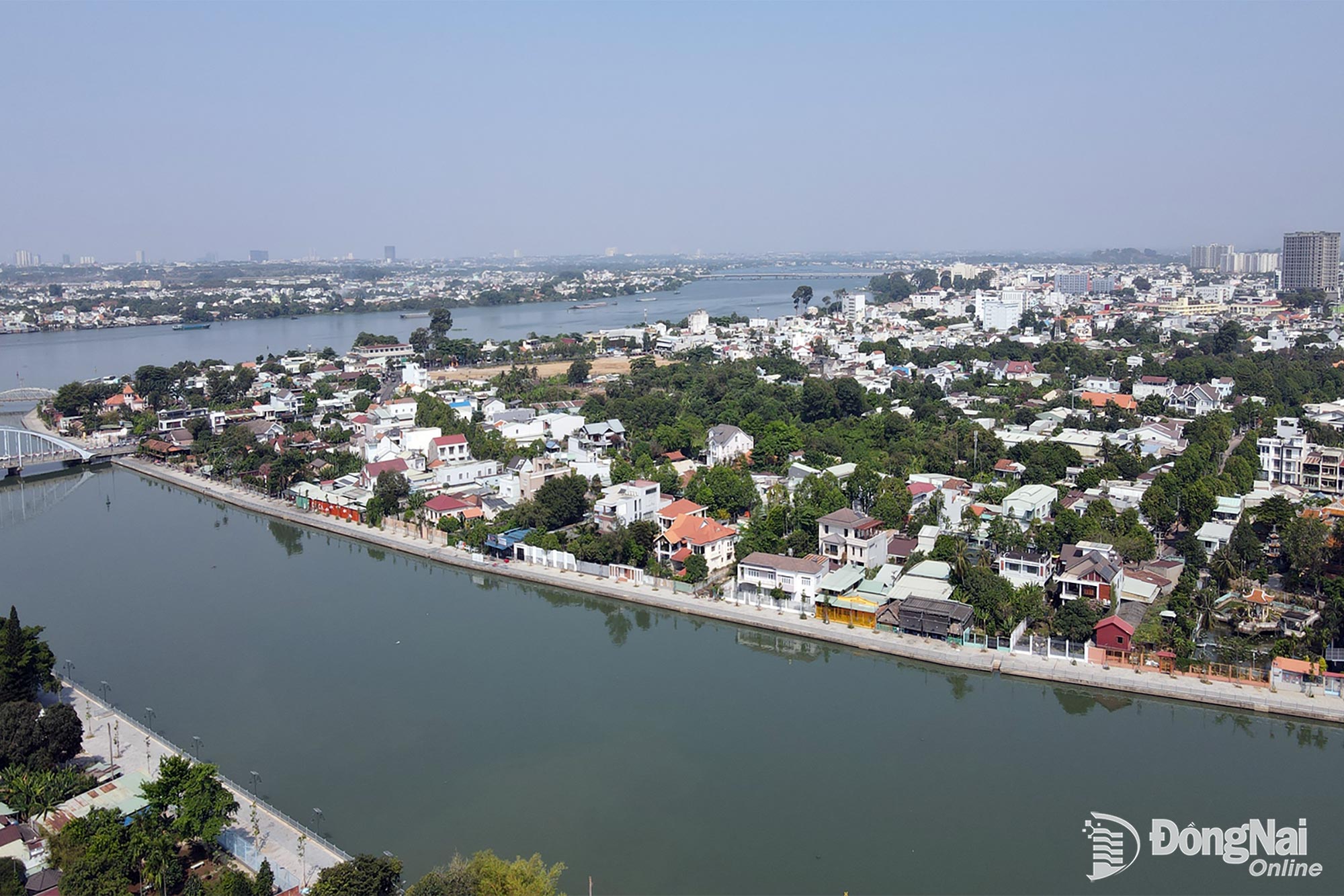 Một góc phường Trấn Biên, đô thị trung tâm của Đồng Nai.