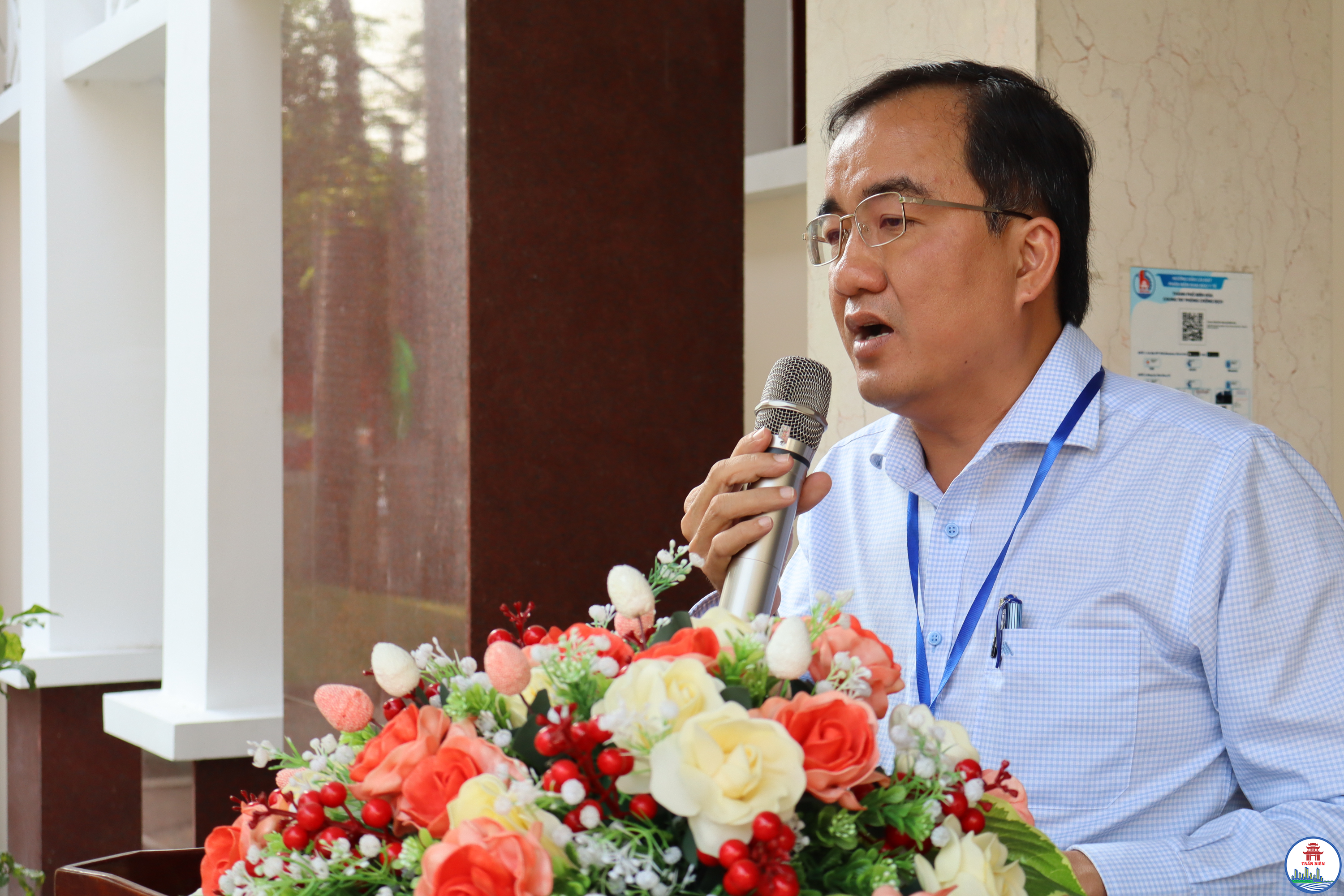 Chủ tịch UBND phường Trấn Biên Nguyễn Duy Tân phát động chương trình ra quân