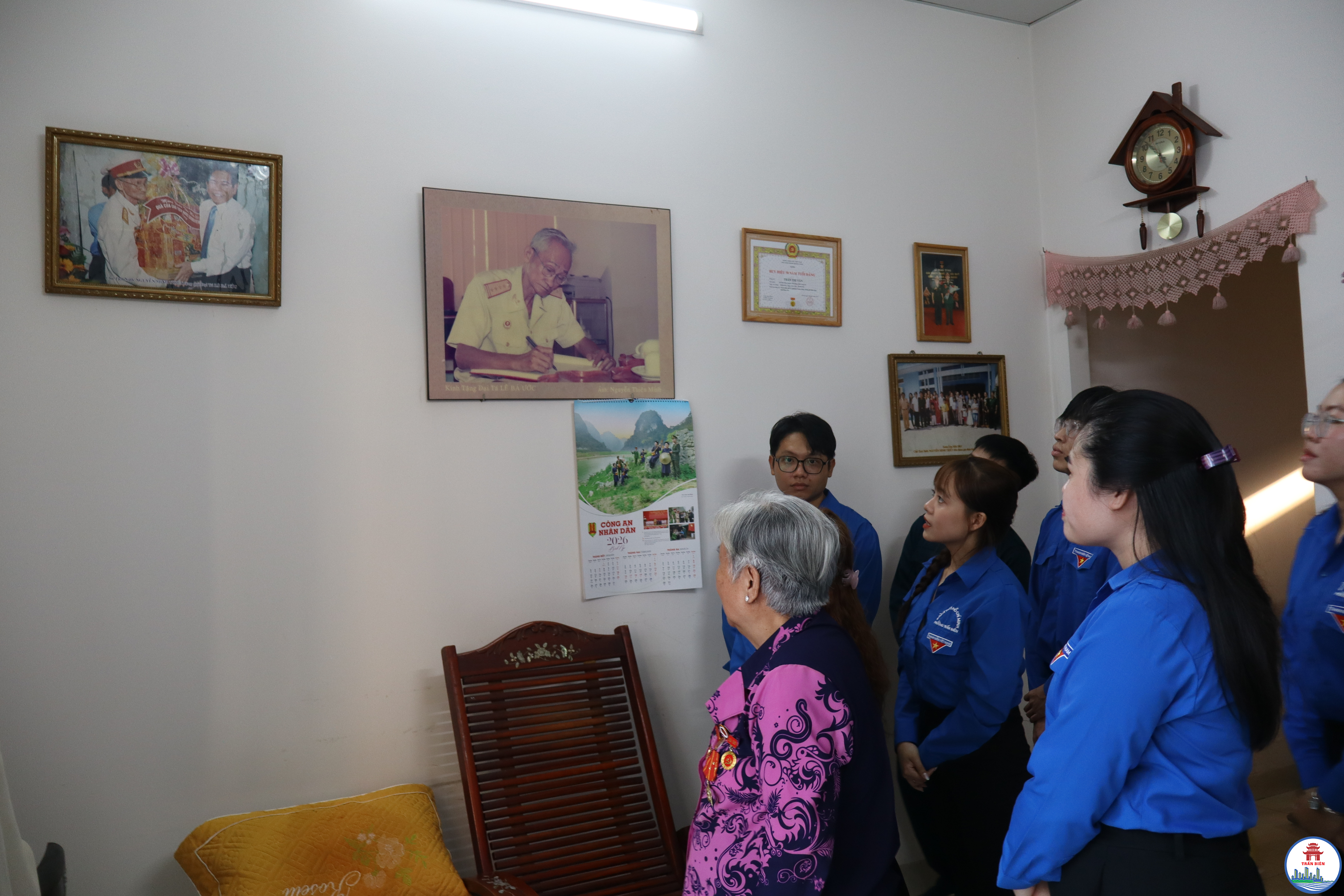 Tuổi trẻ phường Trấn Biên nhìn lại những hình ảnh lịch sử của cố Đại tá Lê Bá Ước