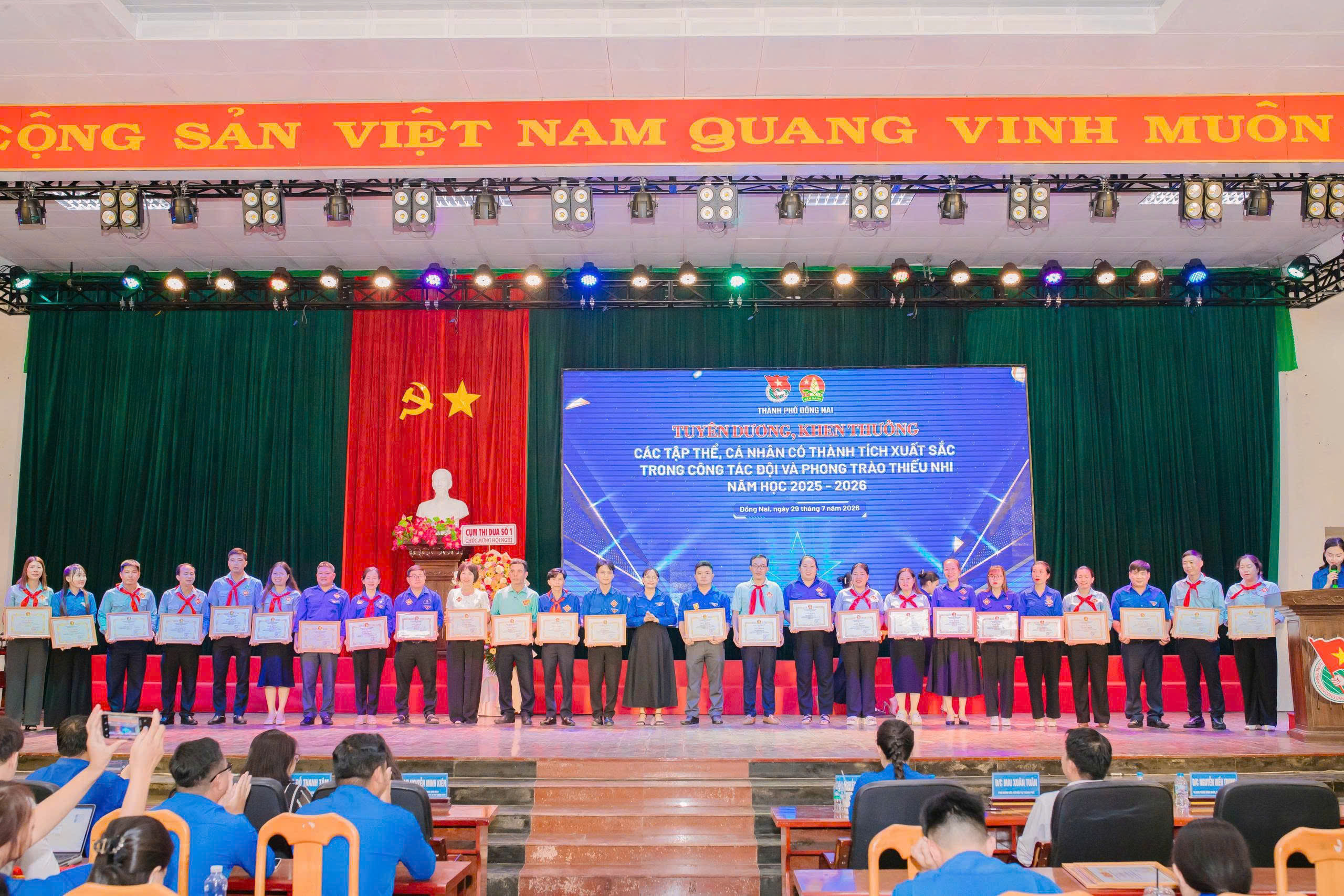 Nhiều tập thể, cá nhân phường Trấn Biên được khen thưởng trong công tác Đoàn – Hội – Đội